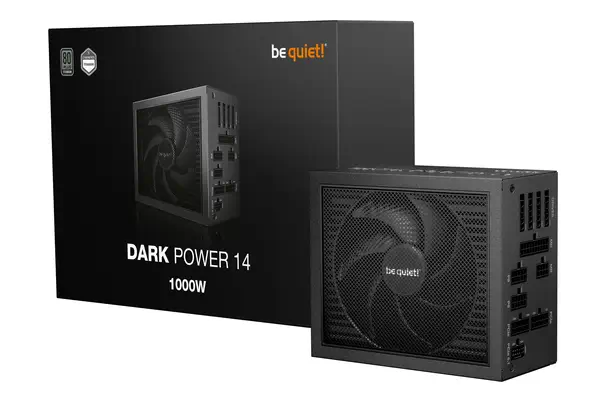 Dark Power 14 1000 W | Alimentation ATX 3.1 | refroidissement actif ou mode semi-passif | 80 Plus Ti - be quiet! - Boitier d'alimentation - visuel 5