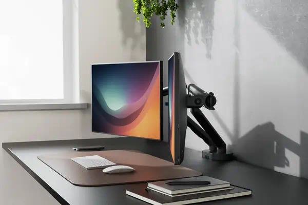 Digitus Support d'écran Dual Design, 2x 35", 2x 10 kg - Accessoire Affichage - visuel 2