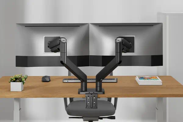 Digitus Support d'écran double, 2x 45", 2x 20 kg - Accessoire Affichage - visuel 4