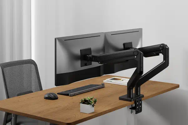 Digitus Support d'écran double, 2x 45", 2x 20 kg - Accessoire Affichage - visuel 3