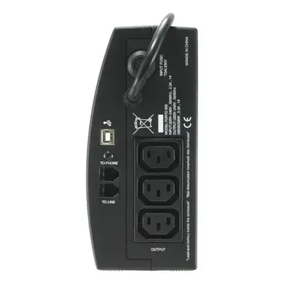 ONLINE USV-Systeme YUNTO 800 alimentation d'énergie non interruptible Interactivité de ligne 0,8 kVA - Onduleur - visuel 2