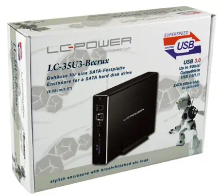 LC-Power LC-35U3-Becrux Noir 3.5" - Adaptateur stockage - visuel 3