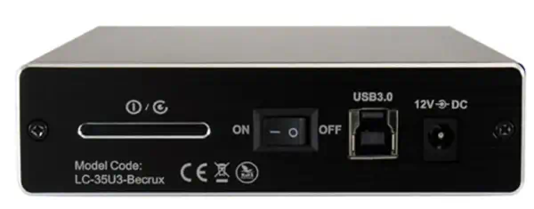 LC-Power LC-35U3-Becrux Noir 3.5" - Adaptateur stockage - visuel 4