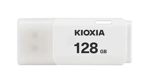 Kioxia TransMemory U202 lecteur USB flash 128 Go USB Type-A 2.0 Blanc - Carte Mémoire - visuel 1