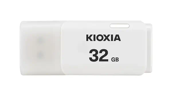 Kioxia TransMemory U202 lecteur USB flash 32 Go USB Type-A 2.0 Blanc - Carte Mémoire - visuel 1