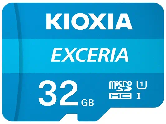 Kioxia Exceria 32 Go MicroSDHC UHS-I Classe 10 - Carte Mémoire - visuel 1