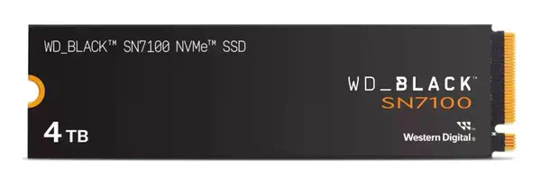 Western Digital Black SN7100 4 To M.2 PCI Express 4.0 NVMe 3D TLC NAND - Stockage - visuel 2