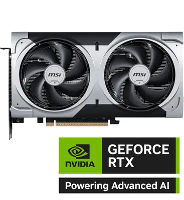 GeForce RTX 5060 TI 16G VENTUS 2X OC PLUS - MSI - Carte graphique - visuel 2