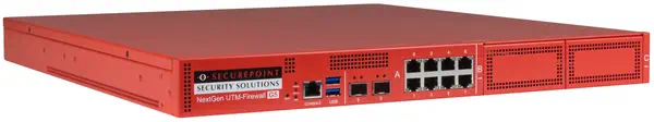 Securepoint RC1000R G5 (Rev. 1) pare-feux (matériel) 1U 30 Gbit/s - Firewall - visuel 3