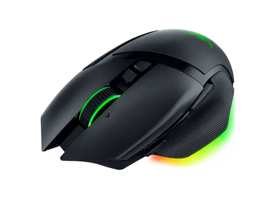 Razer Basilisk V3 Pro souris Droitier RF Wireless + Bluetooth + USB Type-C Optique 30000 DPI - Dispositif pointage - visuel 2