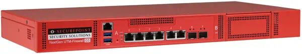 Securepoint RC300S G5 pare-feux (matériel) 1U 13 Gbit/s - Firewall - visuel 3