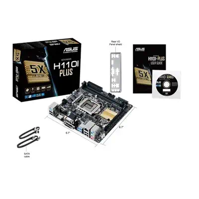 ASUS H110I-Plus Intel® H110 LGA 1151 (Emplacement H4) mini ITX - Asus - Carte mère - visuel 4