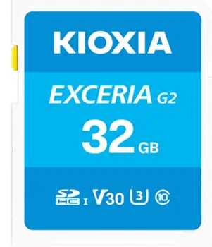 Achat responsable Kioxia LNEX2L032GG4 mémoire flash 32 Go MicroSDHC UHS-I Classe 10