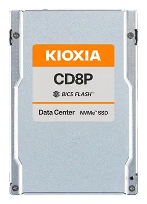 Kioxia CD8P-V 3,2 To 2.5" PCI Express 5.0 NVMe BiCS FLASH TLC - Stockage - visuel 1