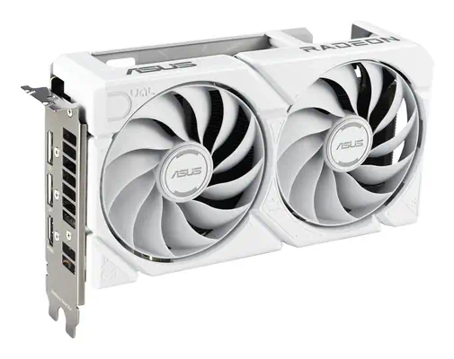 DUAL-RX9060XT-16G-WHITE - Asus - Carte graphique - visuel 2