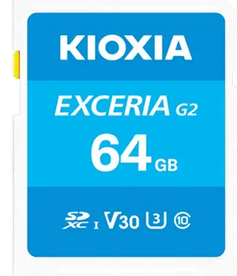 Kioxia LNEX2L064GG4 mémoire flash 64 Go SDXC UHS-I Classe 10 - Carte Mémoire - visuel 1