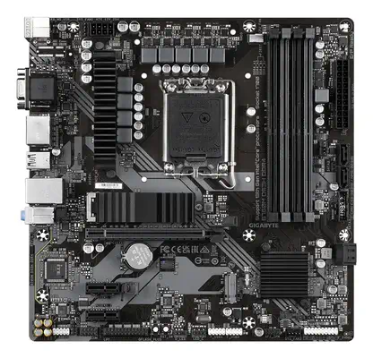 B760M DS3H DDR4 Carte Mère - Prend en charge les processeurs Intel Core de 14e génération, VRM numér - Gigabyte - Carte mère - visuel 3