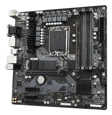 B760M DS3H DDR4 Carte Mère - Prend en charge les processeurs Intel Core de 14e génération, VRM numér - Gigabyte - Carte mère - visuel 2