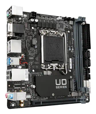 H610I DDR4 Carte mère - Compatible avec processeurs Intel Core 14th CPUs, 4+1+1 Hybrid Digital VRM,  - Gigabyte - visuel 2