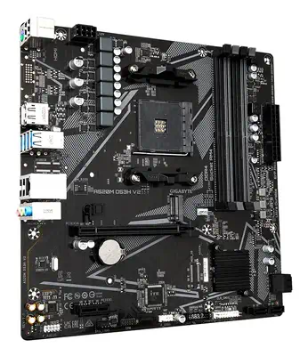 Carte mère A520M DS3H V2 - Prend en charge les processeurs AMD Ryzen série 5000 AM4, jusqu'à 4733 MH - Gigabyte - visuel 3