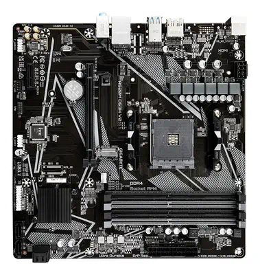 Carte mère A520M DS3H V2 - Prend en charge les processeurs AMD Ryzen série 5000 AM4, jusqu'à 4733 MH - Gigabyte - visuel 2