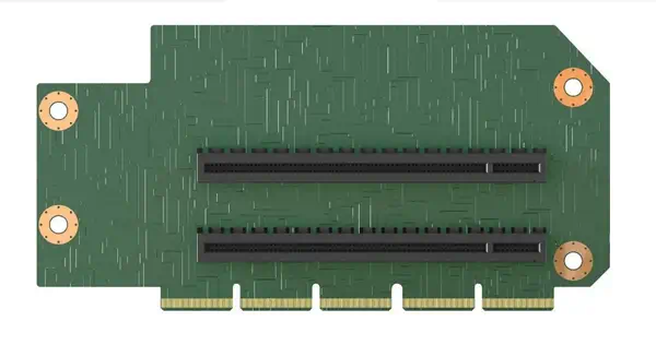 Intel CYP2URISER1DBL carte et adaptateur d'interfaces Interne PCIe - Adaptateur stockage - visuel 1