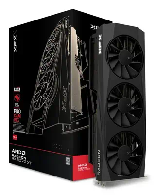 Quicksilver Radeon RX 9070 XT Gaming Edition - XFX - Carte graphique - visuel 5