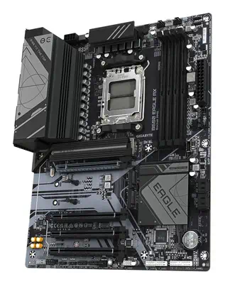 B650 EAGLE AX Carte mère - AMD Ryzen série 9000, VRM 12+2+2 phases, jusqu'à 7600 MHz DDR5 (OC), 1xPC - Gigabyte - visuel 4