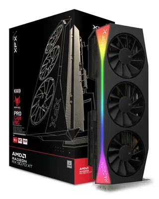 Mercury Radeon RX 9070 XT OC Gaming Edition - XFX - Carte graphique - visuel 4