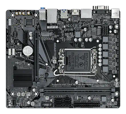H610M S2H V3 DDR4 Carte mère - Compatible avec processeurs Intel Core 14th CPUs, 4+1+1 Hybrid Digita - Gigabyte - visuel 4