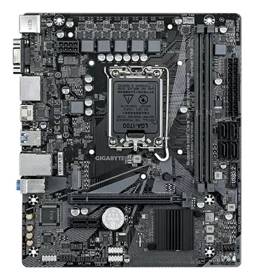 H610M S2H V3 DDR4 Carte mère - Compatible avec processeurs Intel Core 14th CPUs, 4+1+1 Hybrid Digita - Gigabyte - visuel 2