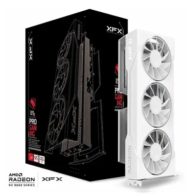 XFX RX-96TS316W7 carte graphique AMD Radeon RX 9060 XT 16 Go GDDR6 - Carte graphique - visuel 2