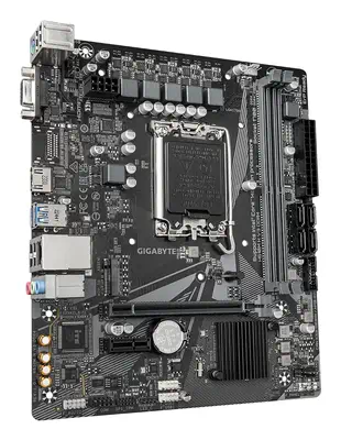 H610M H V3 DDR4 Carte mère - Compatible avec processeurs Intel Core 14th CPUs, 4+1+1 Hybrid Phases D - Gigabyte - visuel 3