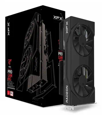 XFX RX-96TSW16BQ carte graphique AMD Radeon RX 9060 XT 16 Go GDDR6 - Carte graphique - visuel 5