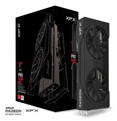 XFX RX-96TSW8GBQ carte graphique AMD Radeon RX 9060 XT 8 Go GDDR6 - Carte graphique - visuel 2