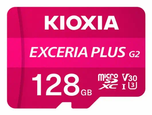 Kioxia LMPL2M128GG2 mémoire flash 128 Go MicroSDXC UHS-I Classe 10 - Carte Mémoire - visuel 1