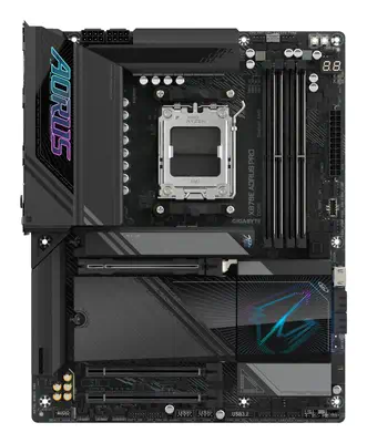 X870E AORUS PRO Carte Mère - Prend en charge les processeurs AMD Ryzen 9000, 16+2+2 phases VRM numér - Gigabyte - Carte mère - visuel 2