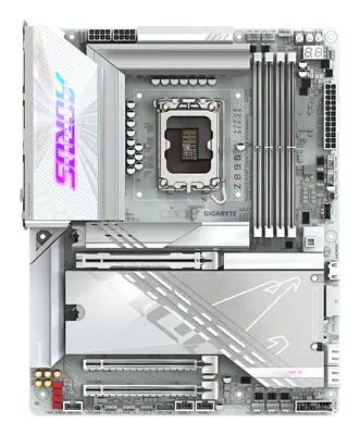 Carte mère Z890 AORUS PRO ICE - Prend en charge les processeurs Intel Core Ultra (Série 2), VRM à 16 - Gigabyte - visuel 2
