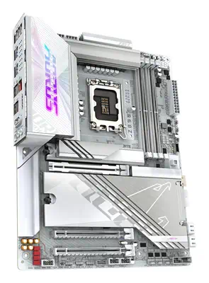 Carte mère Z890 AORUS PRO ICE - Prend en charge les processeurs Intel Core Ultra (Série 2), VRM à 16 - Gigabyte - visuel 3