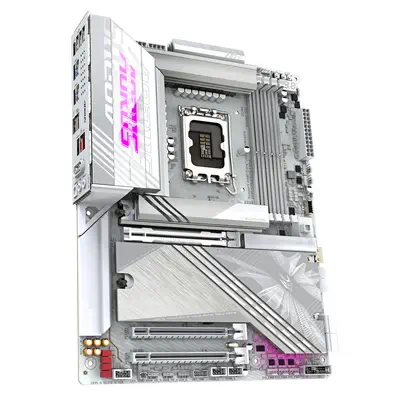 Carte mère Z890 AORUS ELITE X ICE - Prend en charge les processeurs Intel Core Ultra (Série 2), VRM  - Gigabyte - visuel 3