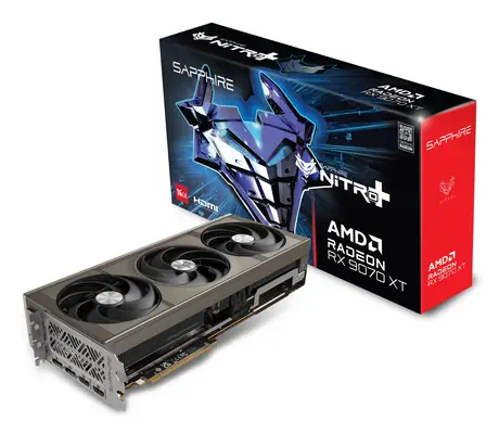 Sapphire NITRO+ Radeon RX 9070 XT AMD 16 Go GDDR6 - Carte graphique - visuel 7