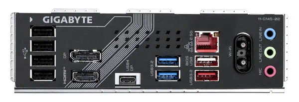 B860 GAMING X WIFI6E Carte mère - Processeurs Intel Core Ultra, VRM 12+1+2+1 phases, jusqu'à 9066MHz - Gigabyte - visuel 4