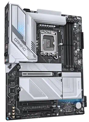 B860 GAMING X WIFI6E Carte mère - Processeurs Intel Core Ultra, VRM 12+1+2+1 phases, jusqu'à 9066MHz - Gigabyte - visuel 3
