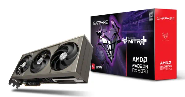 Sapphire NITRO+ Radeon RX 9070 AMD 16 Go GDDR6 - Carte graphique - visuel 8