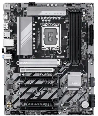 B860 DS3H WIFI6E Carte mère - Processeurs Intel Core Ultra, VRM 8+1+2+2 phases, jusqu'à 9066MHz DDR5 - Gigabyte - visuel 2