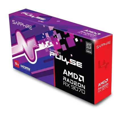 Sapphire PULSE Radeon RX 9070 AMD 16 Go GDDR6 - Carte graphique - visuel 6