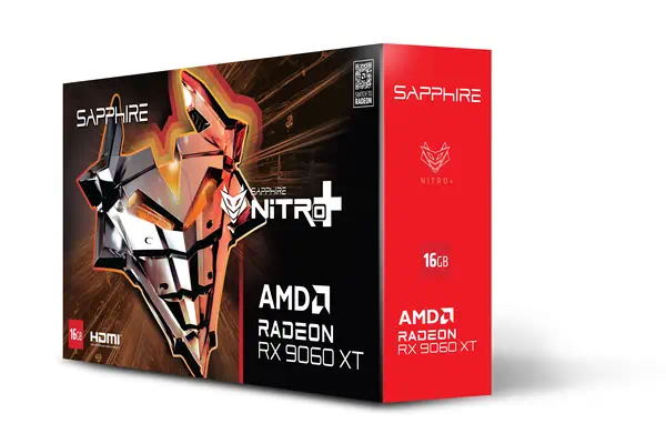 Sapphire NITRO+ AMD Radeon RX 9060 XT GPU 16 Go GDDR6 - Carte graphique - visuel 7