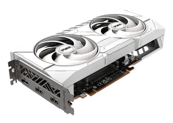 Sapphire PURE AMD Radeon RX 9060 XT GPU 16 Go GDDR6 - Carte graphique - visuel 2