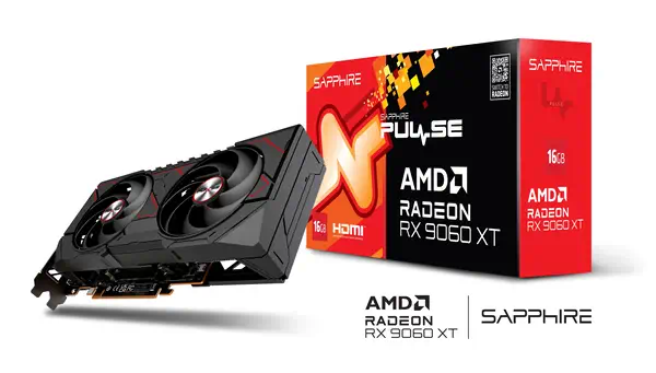 PULSE AMD Radeon RX 9060 XT 16GB GPU - Sapphire - Carte graphique - visuel 9