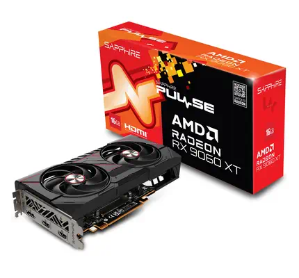 PULSE AMD Radeon RX 9060 XT 16GB GPU - Sapphire - Carte graphique - visuel 8